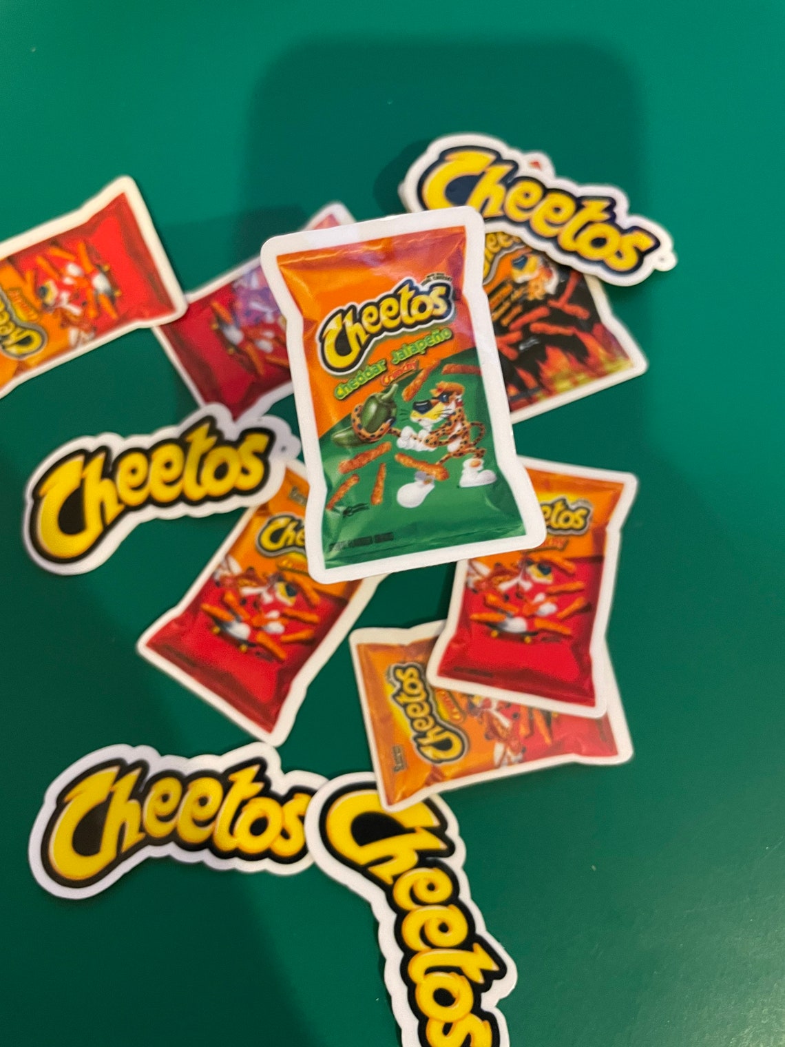Cheetos Stickers Hot Cheetos Stickershot Cheetos Mexico Etsy