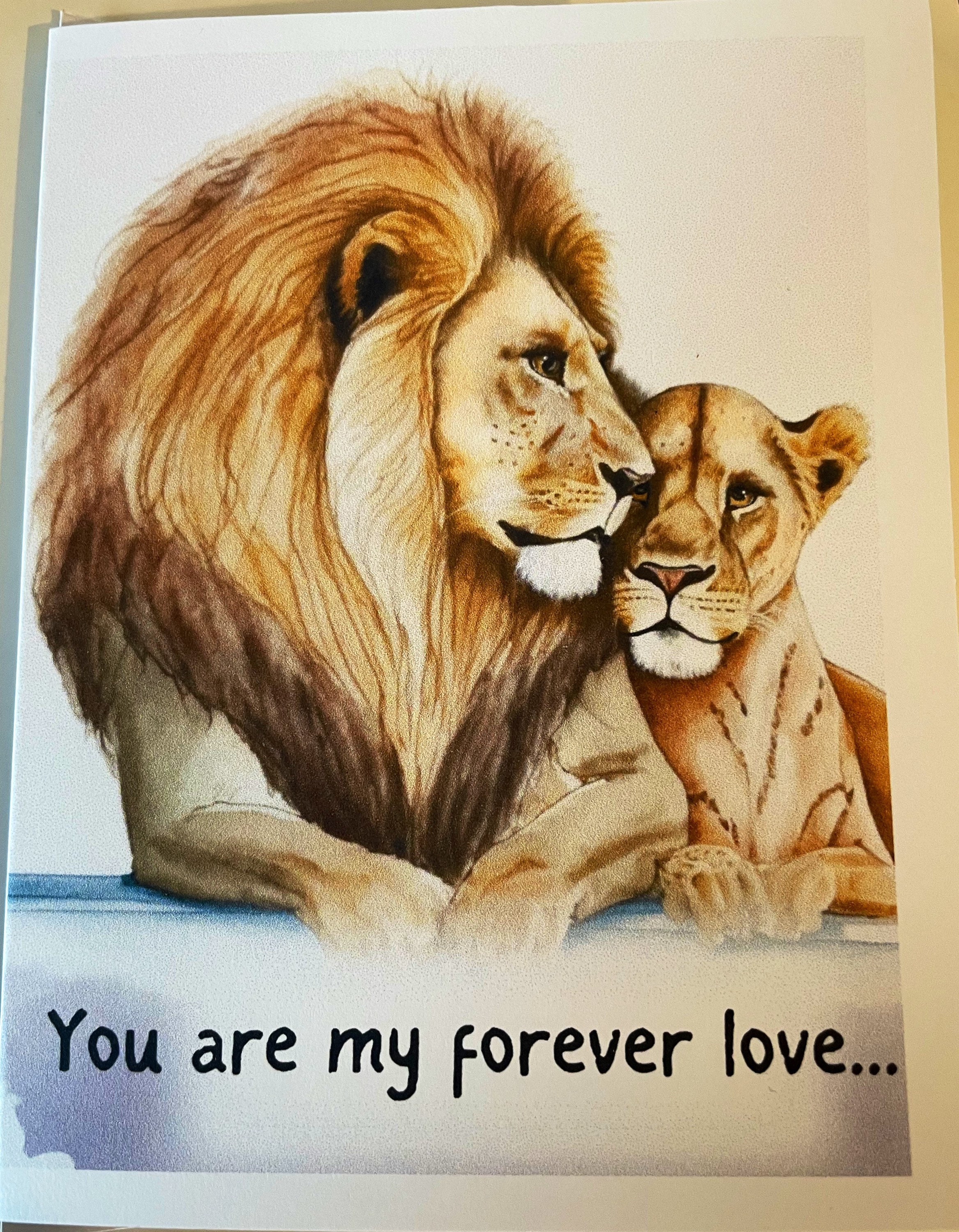 lion-and-tiger-love-greeting-card-illustration-lion-and-etsy