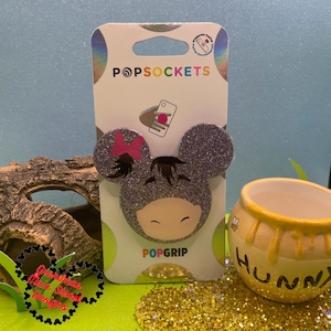 Eeyore Inspired PopSocket ®/Phone Grip/Badge Reel
