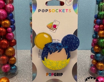 Soporte PopSocket®/Agarre para teléfono/Carrete para insignia inspirado en la alegría