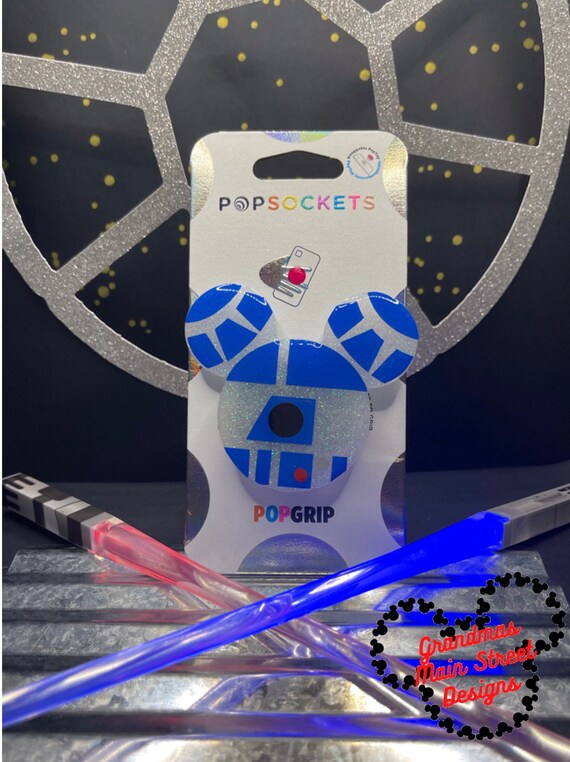 R2D2 Inspired Disney PopSocket ®/Phone Grip/Badge Reel