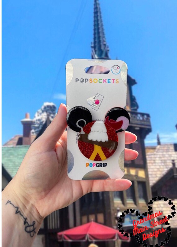 Captain Hook PopSocket Phone Grip Badge Reel Neverland Pirate Accessory  Disney Villains Inspired Phone Grip