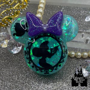 ¡BRILLA! PopSocket®/Soporte para teléfono/Carrete para insignia inspirado en la silueta de Ariel de Disney