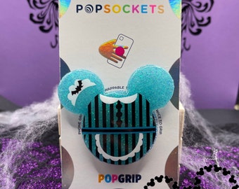 GLOW! Haunted Mansion Maid Inspired PopSocket ®/Phone Grip/Badge Reel