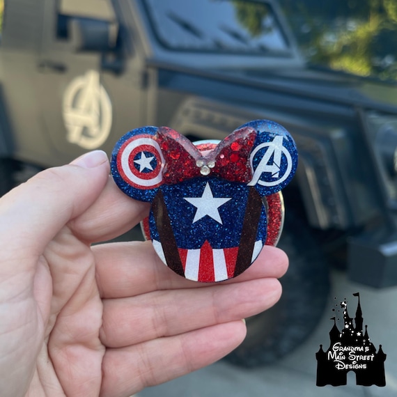 Marvel Avengers Floral Logo PopGrip Für MagSafe – Austauschbarer Handy-Grip Mit Floralem Superhelden-Design