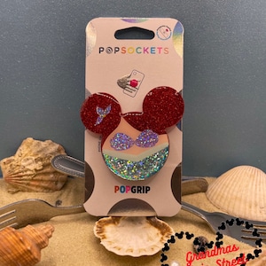 PopSocket ®/agarre para teléfono/carrete de insignias inspirado en Ariel