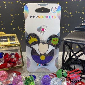 Evil Queen Inspired  PopSocket ®/Phone Grip/Badge Reel