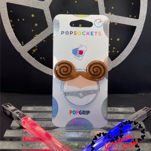 Princess Leia Inspired Disney PopSocket ®/Phone Grip/Badge Reel