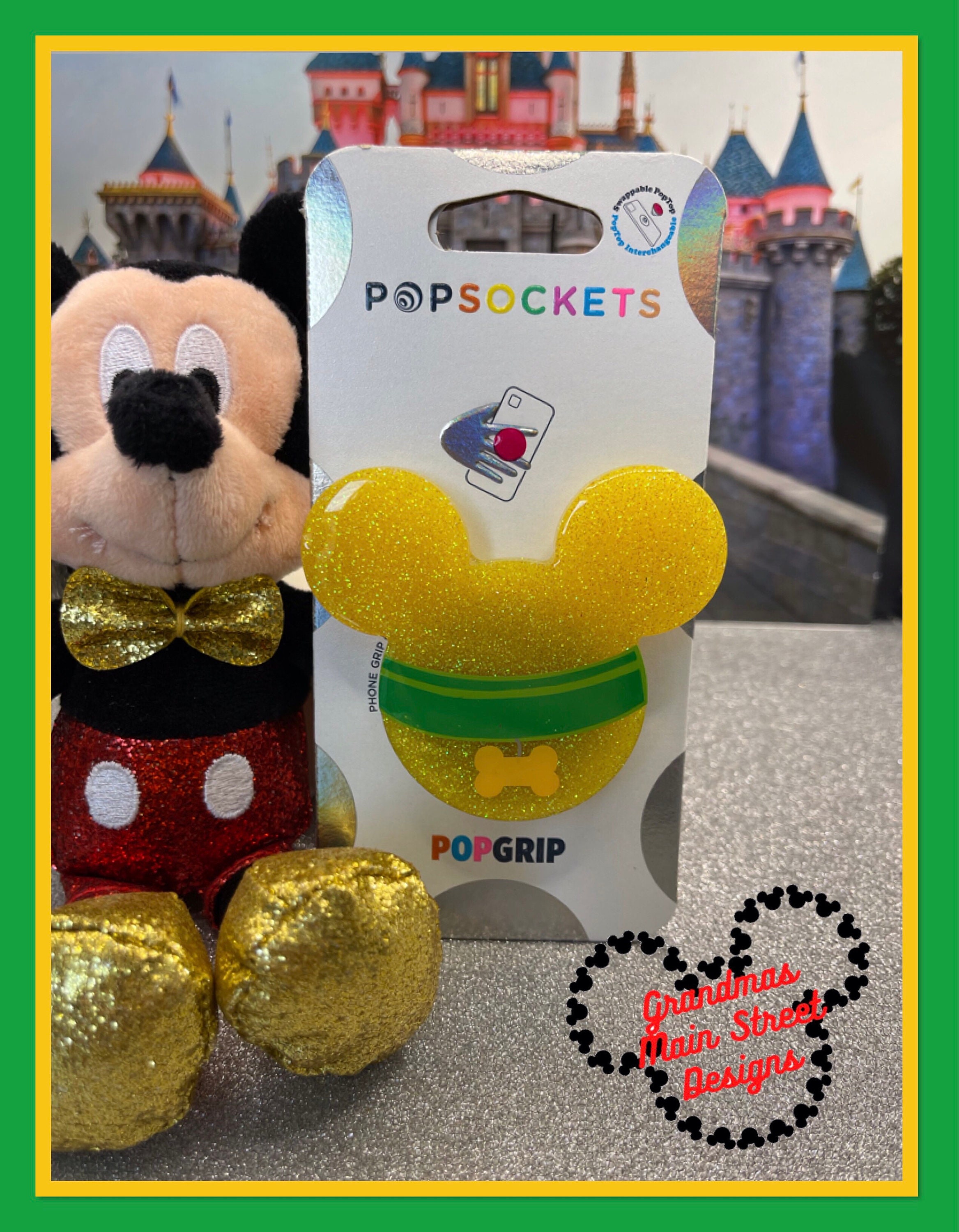 Pluto Disney Popsocket ®/phone Grip/badge Reel/keychain - Etsy