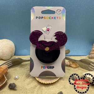Ursula Inspired Disney PopSocket ®/Phone Grip/Badge Reel