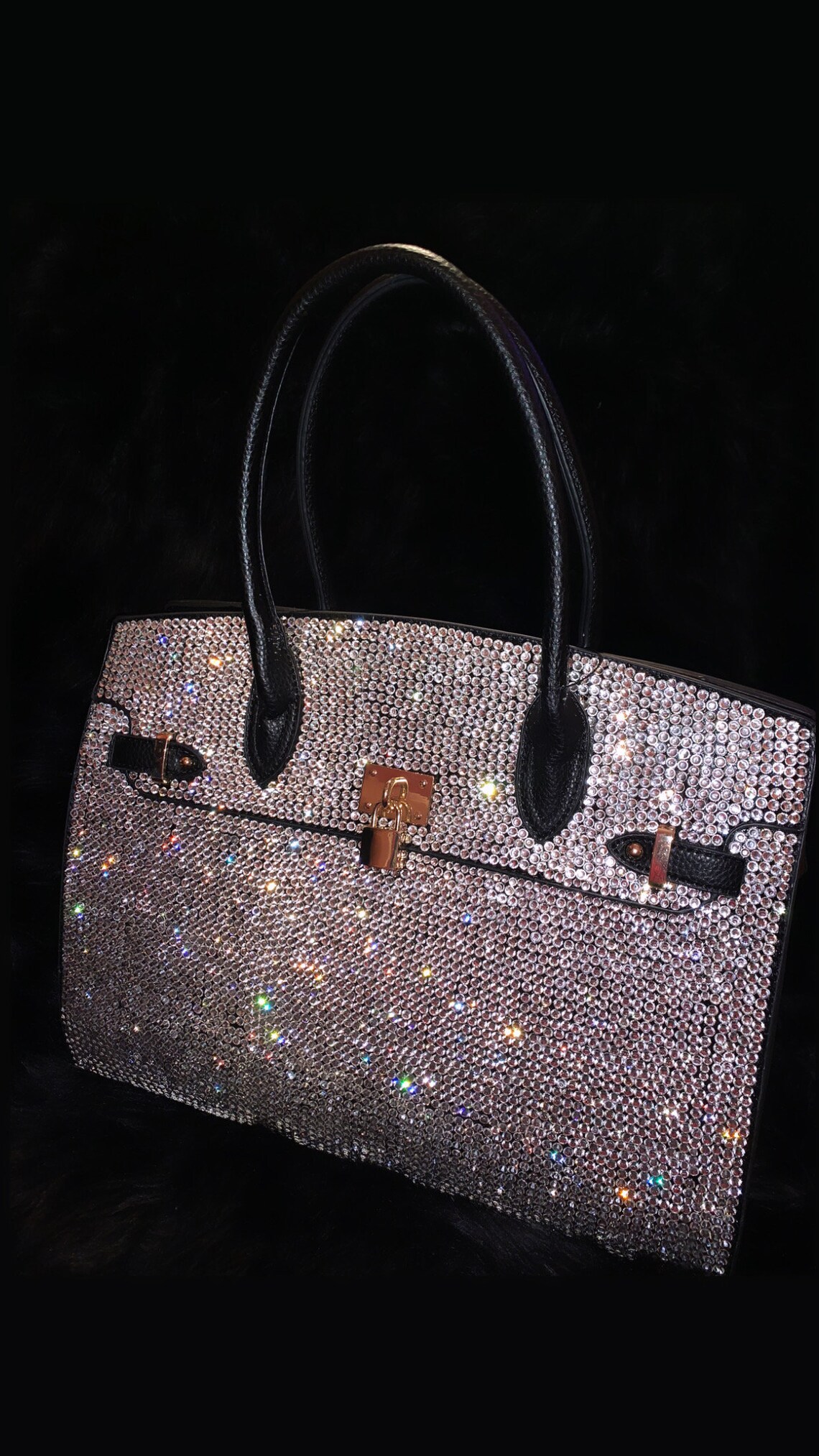 Bling ShoulderbagWomens HandbagBling HandbagRhinestone Etsy