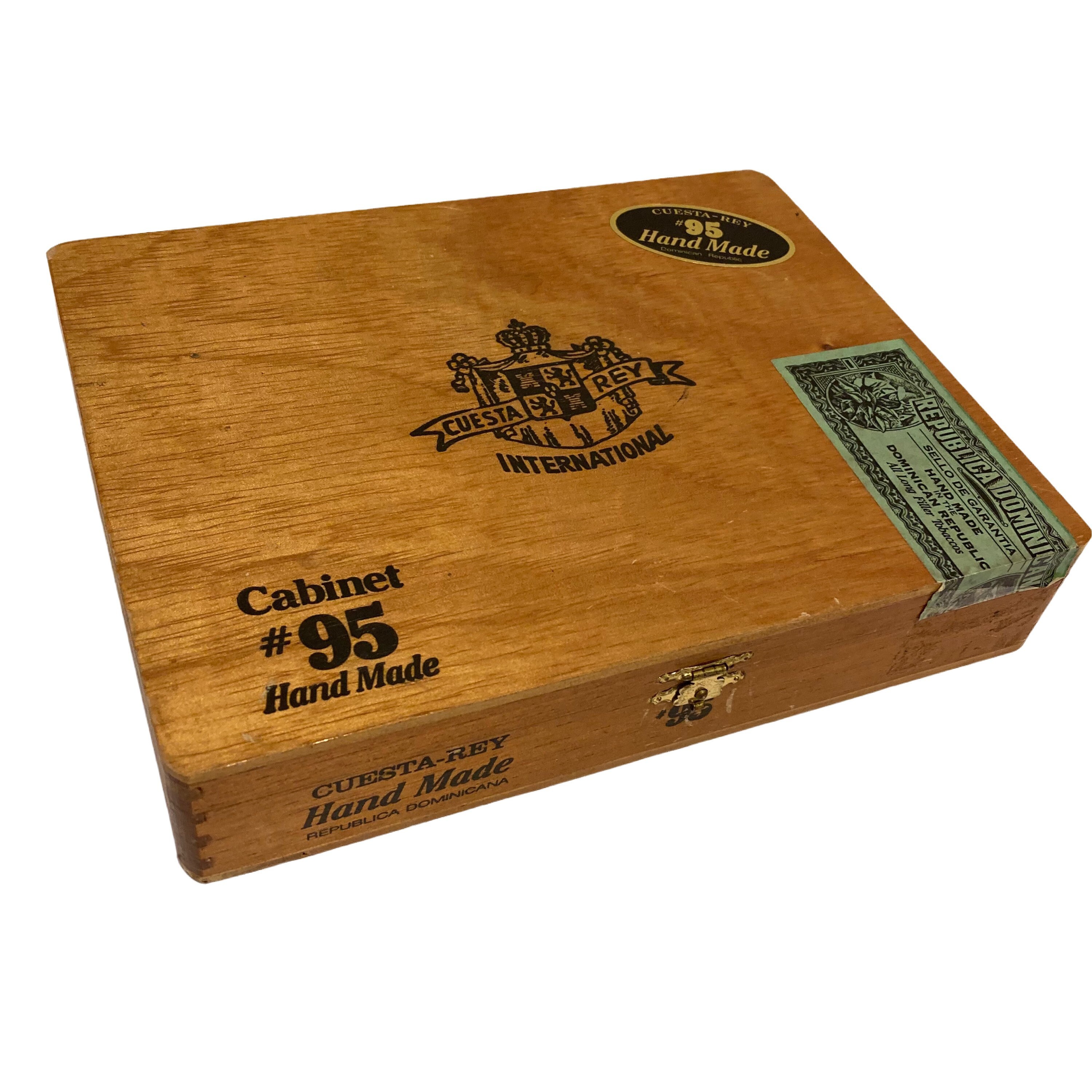 Cuesta Ray Intl Empty Wooden Cigar Box Etsy