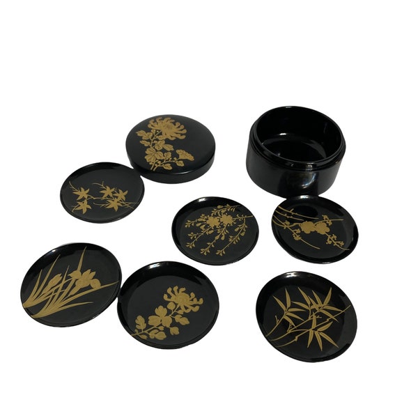 Japanese Design Coasters Etsy