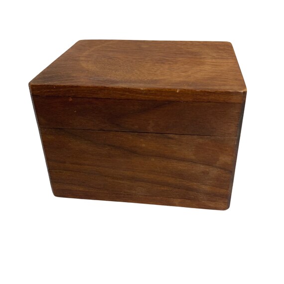 Plain wooden sale trinket box