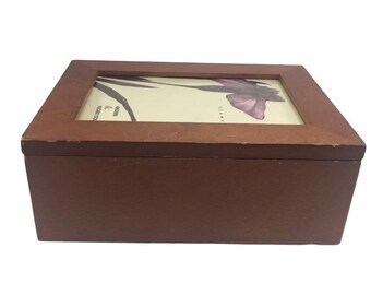 2 Pc Gift Set Photo Frame & Trinket Box Design G 