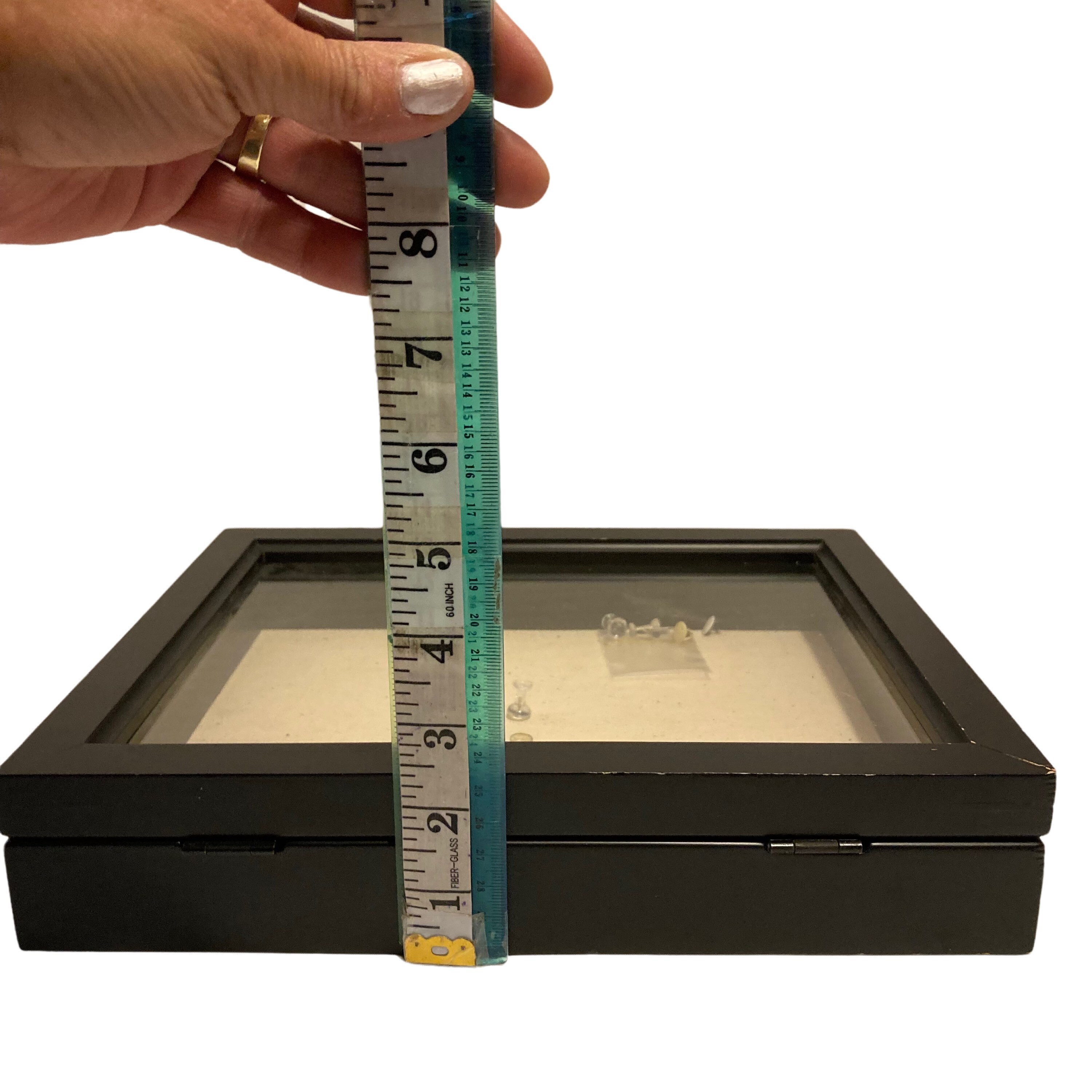 Glass Door Hangable Shadow Box Etsy