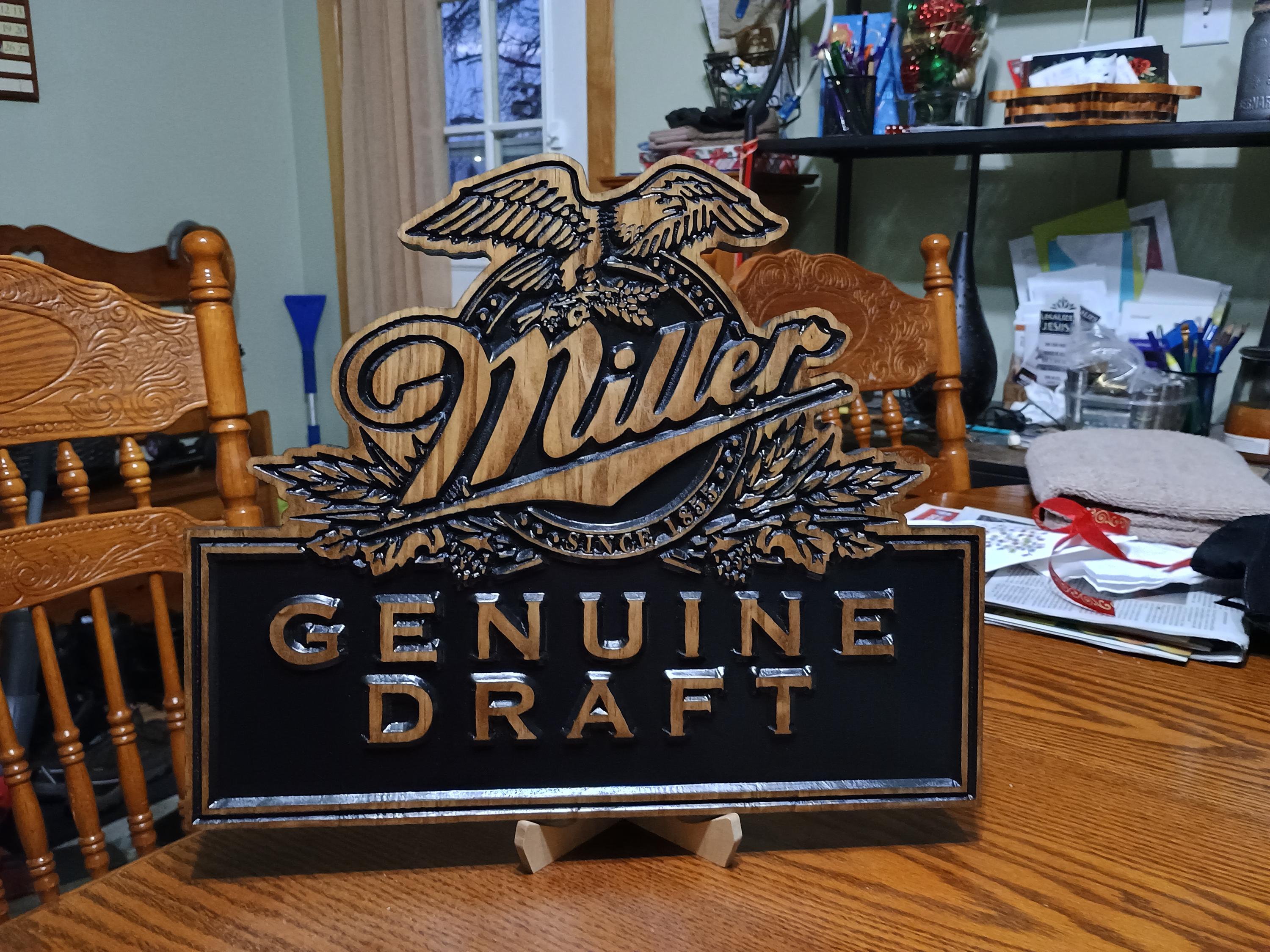 Miller Genuine Draft MGD サーフボードアメリカン雑貨 Miller Genuine Draft MGD サーフボードアメリカン雑貨 Miller Genuine