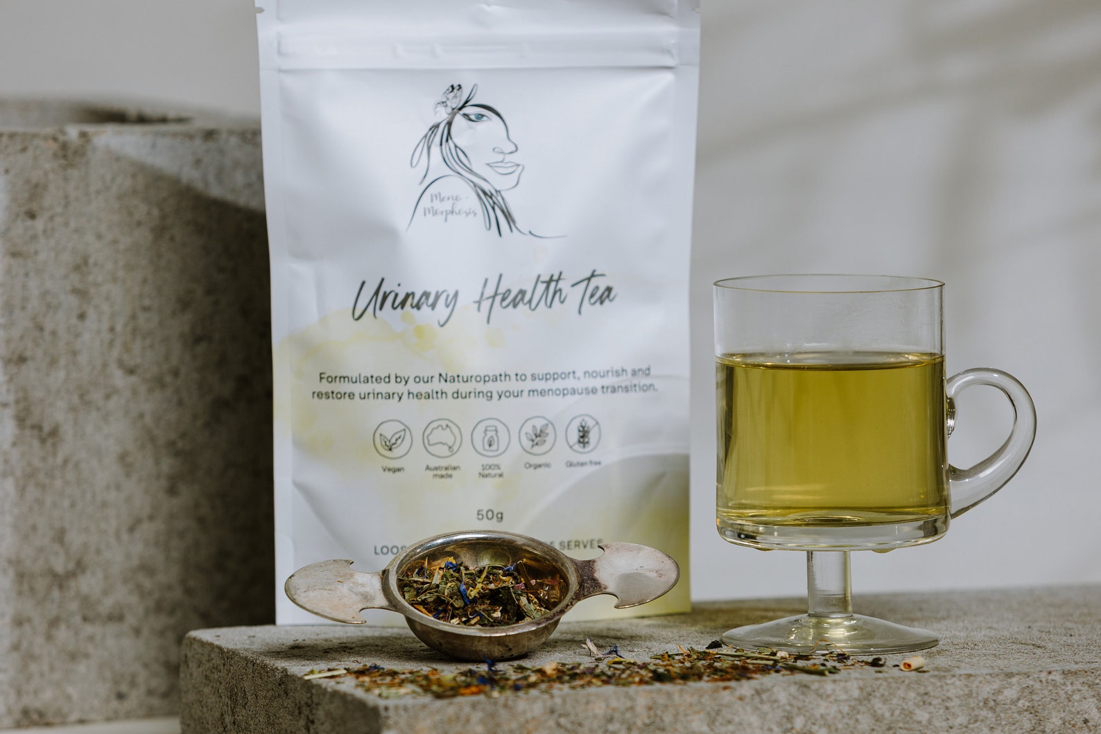 Urinary Health Tea organic herbal tea peri-menopause | Etsy