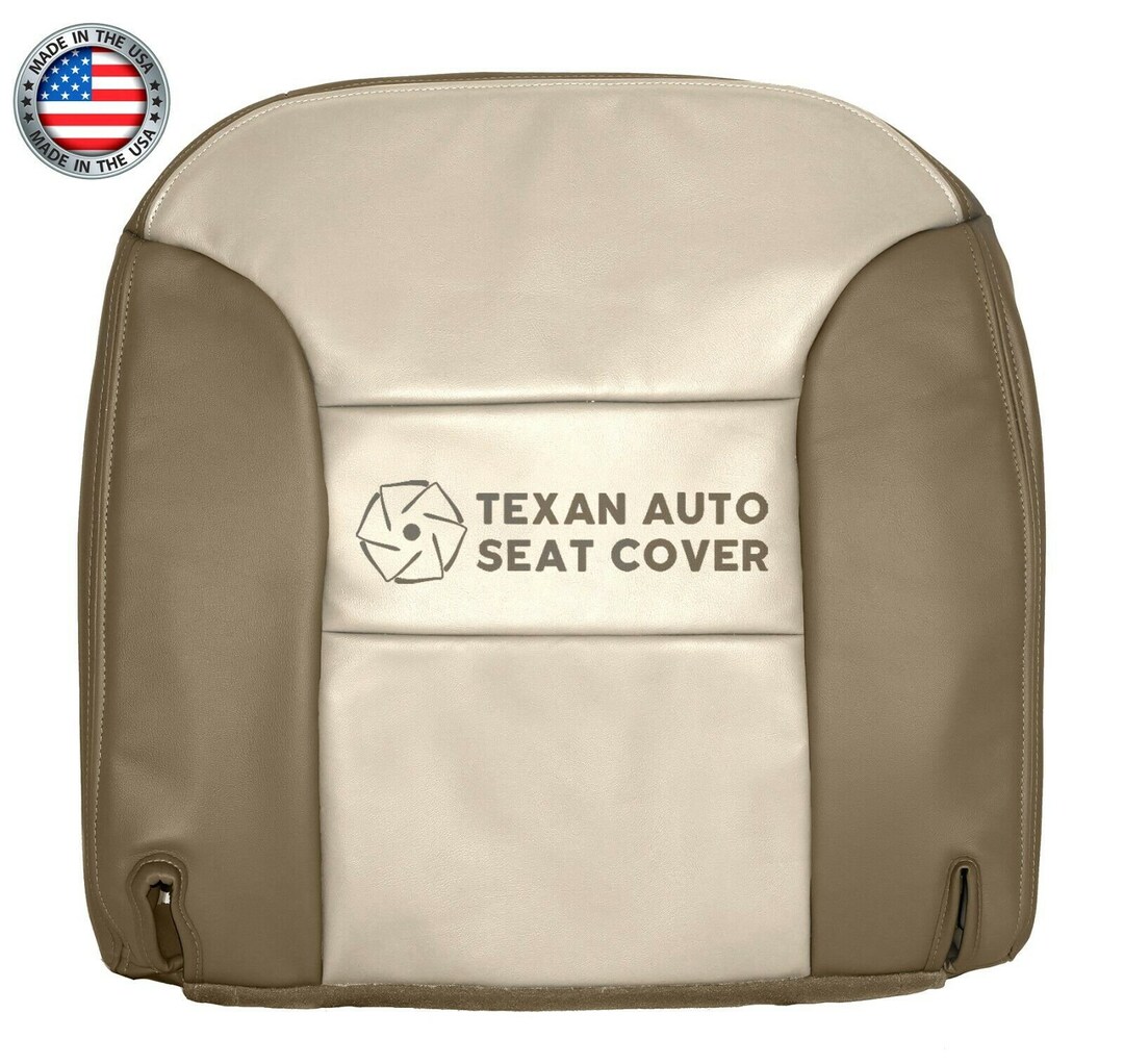 1999-2000 Chevy Tahoe Z71 Limited OEM Style 2-Tone Gray Leather Seat Covers (Front Pair)