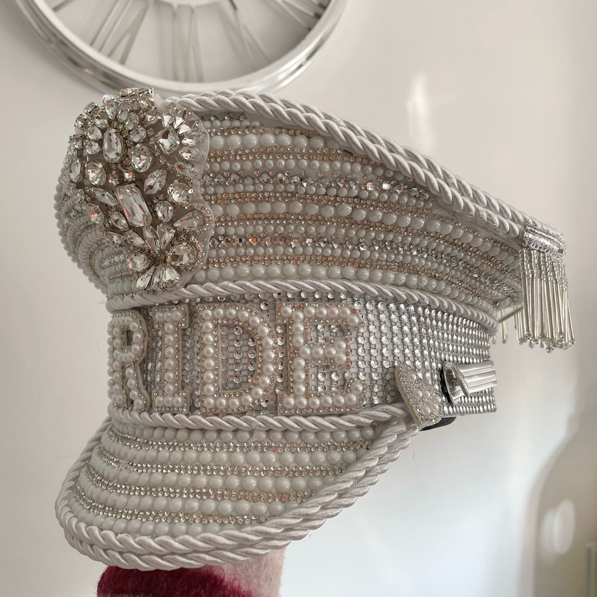 Available to Ship ASAP Bride Hat Hen 