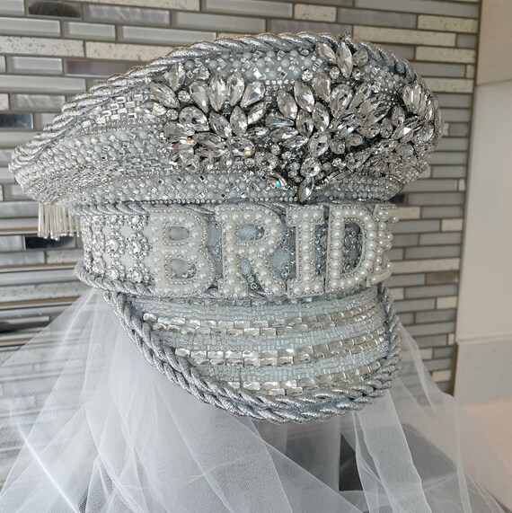 Bridal Hat IRIS: Bride Hat Hen Party 