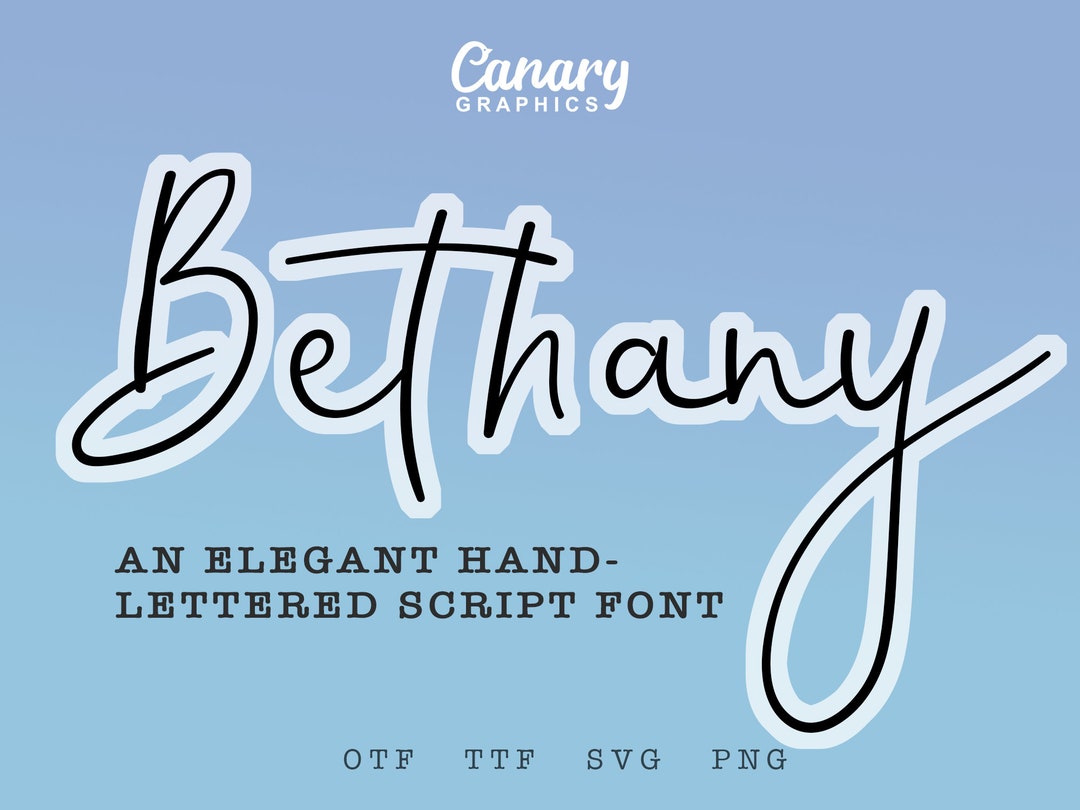 Thick Script Svg Font Script Font, Handwriting Fonts, Font Svg, Fonts for Cricut, Fonts for ...