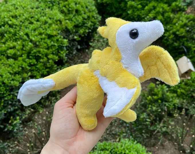 Lil Raptor Lil Yellow Raptor Plush - Etsy