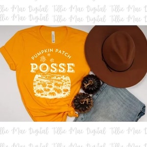 Bundle PNG automne citrouille patch Posse citrouilles automne heureux récolte d'automne automne mignon tshirt sweat tasse conception Png téléchargement numérique instantané