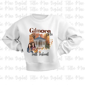 Gilmore Girls Stars Fall Festival Otoño Png / DISEÑADOR ORIGINAL / Sublimación Camiseta Sudadera Taza Estrellas Hollow Descarga Instantánea l Archivo Png