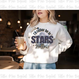Preferiría estar en Stars Hollow Gilmore Girls Png / Gazebo Sketch / DISEÑADOR ORIGINAL / Camiseta de sublimación Gilmores Stars Hollow Descargar Png