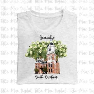 Le spectacle de doux magnolias a inspiré la Tour de l'Horloge PNG | DESIGNER ORIGINAL | Tumbler Shirt Design Gift Téléchargement numérique Transfert Sublimation Png