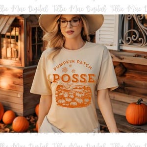 Bundle PNG automne citrouille patch Posse citrouilles automne heureux récolte d'automne automne mignon tshirt sweat tasse conception Png téléchargement numérique instantané