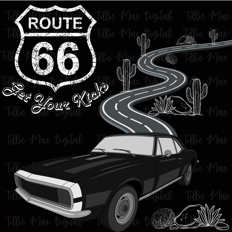 T-shirt Homme/femme Camaro RS 1967 - Silhouette Muscle Car - Taille S à 3XL - 100% Coton (US)