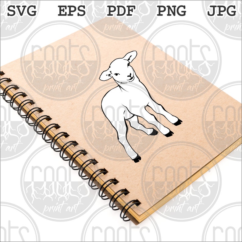 Lamb SVG Lamb Clipart Cute Pet Vector Download Printable - Etsy