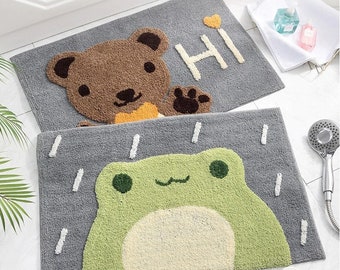 Bathroom Rug Bath Mats Cute Cartoon Owls Furry Owlets Non-Slip Absorption Area Rugs Mat Tub Rugs Thick Doormat Kitchen Bedroom Living Room Soft Durable Coral Feece 23.6x15.7in Bathroom Rug Bath Mats Cute Cartoon Owls Furry Owlets Non-Slip Absorption Area Rugs Mat Tub Rugs Thick Doormat Kitchen Bedroom Living Room Soft Durable Coral Feece 23.6x15.7in