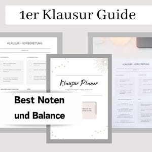 1st Exam Guide | Best Grades and Balance