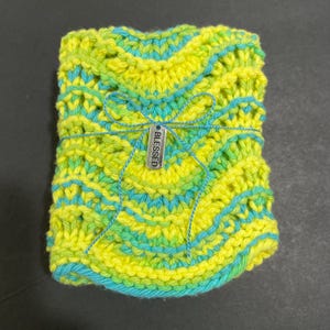Cotton dish cloths, 100% cotton hand knit dish cloths, set of 2