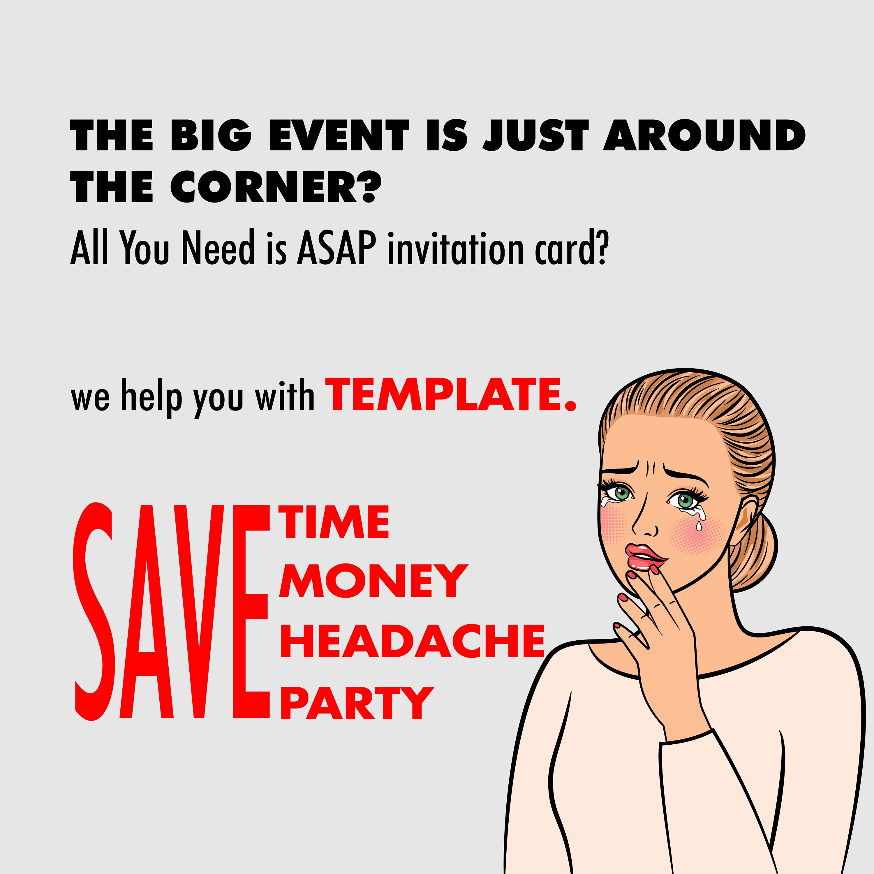 Video Invitation Template, Birthday Girl, Girls Birthday Evite, Blush