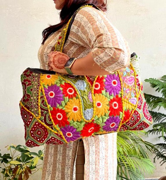 Hippie Tote Bags Womens Tote Bag Boho Shoulder Bag Vintage Etsy