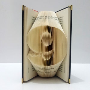 Personalized Book Fold-Wedding Gift-Book Lovers Gift-Folded Book Art-Birthday Gift-Custom Folded Names-Anniversary Gift-Unique Gifts