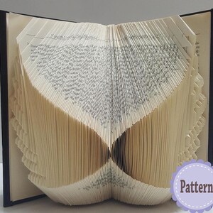 Angel Wing Book Folding Pattern, Angel Wing Gift Pattern, Personalized ...