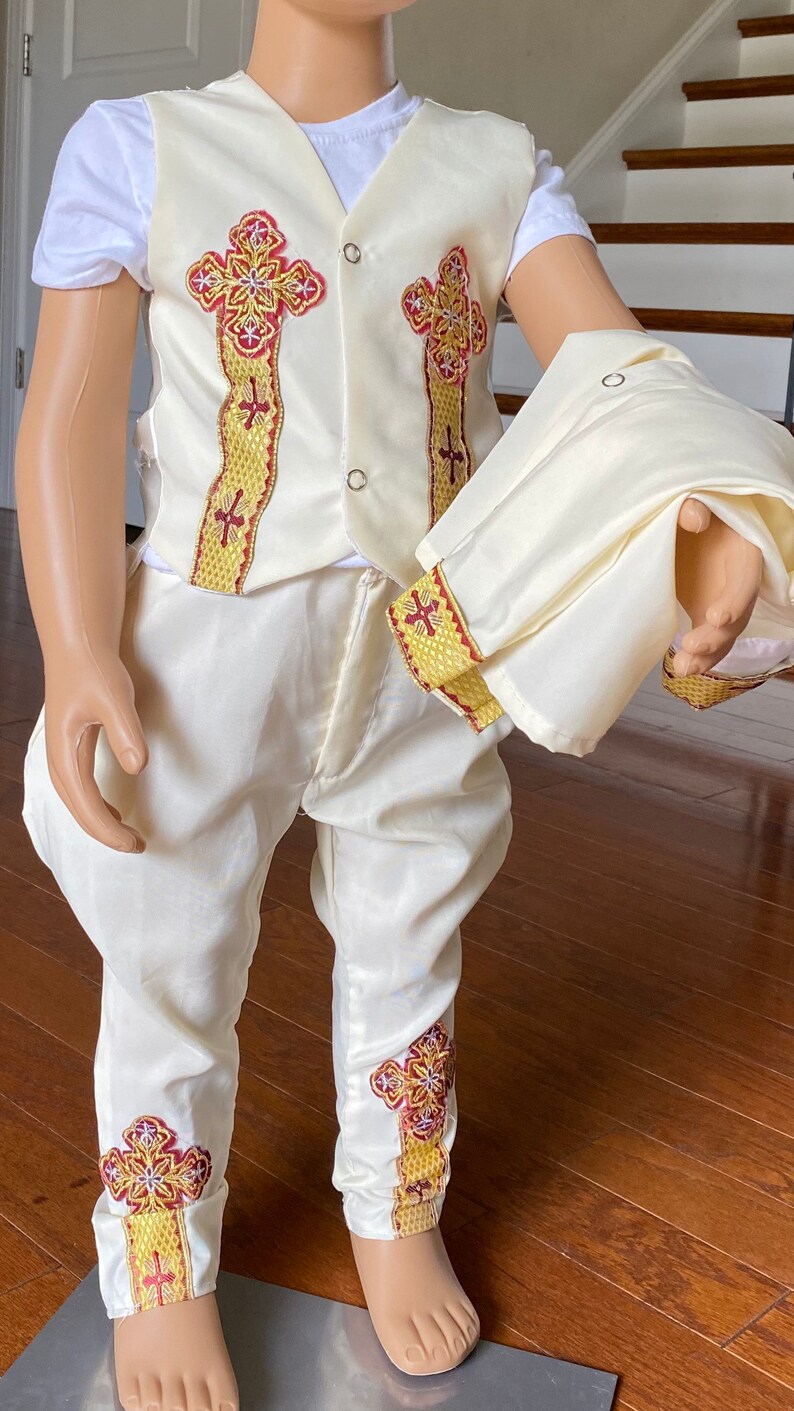 Ethiopian habesha traditional boys clothes handmade 1T 3T Etsy