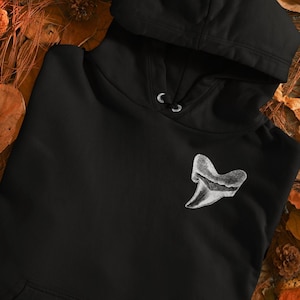 Shark Tooth Hoodie, Shark Week Pullover, Shark Hoodie, Shark Sweatshirt, Shark Tooth Gifts, Shark teeth gifts, Shark Sweater, Scuba Gift