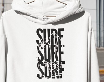Surf Hoodie, Surfer T-shirt, Surf Sweatshirt, Surf Sweater, Surfboard Pullover, Surfer Gift, Surf T shirt