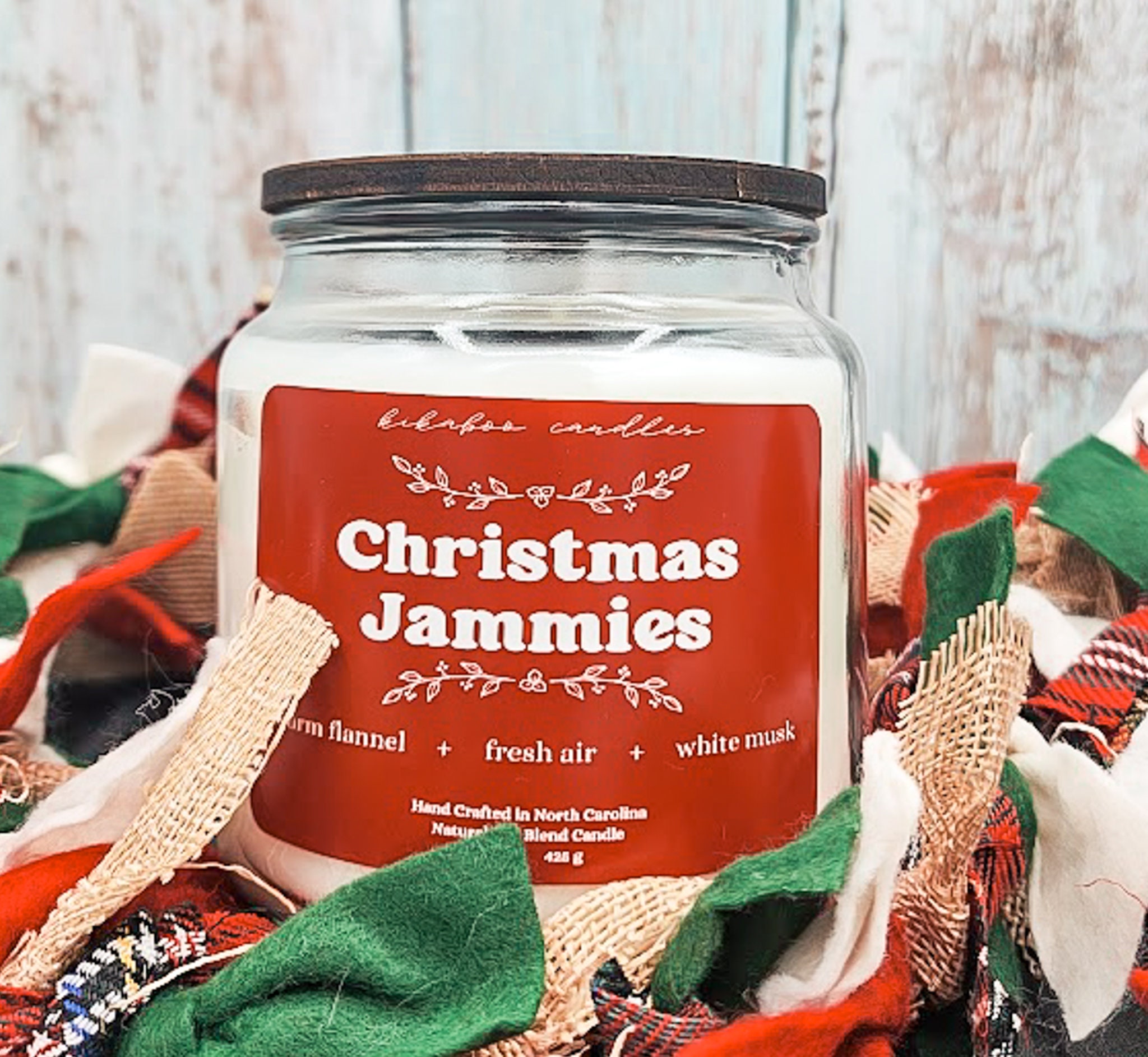 Christmas Scented Candle Bird Safe Candles Pet Safe Etsy