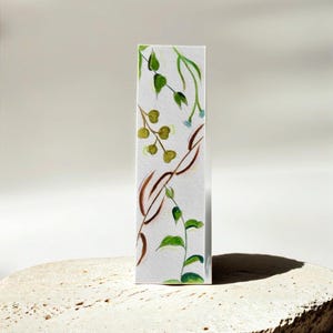 Floral Bookmarks | Nature Book Marks | Watercolor | Illustrated bookmarks