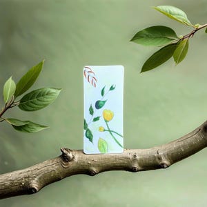 Floral Bookmarks | Nature Book Marks | Watercolor | Illustrated bookmarks