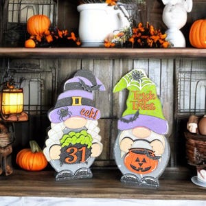 Interchangeable Gnomes | Boy & Girl Gnomes with Add-Ons