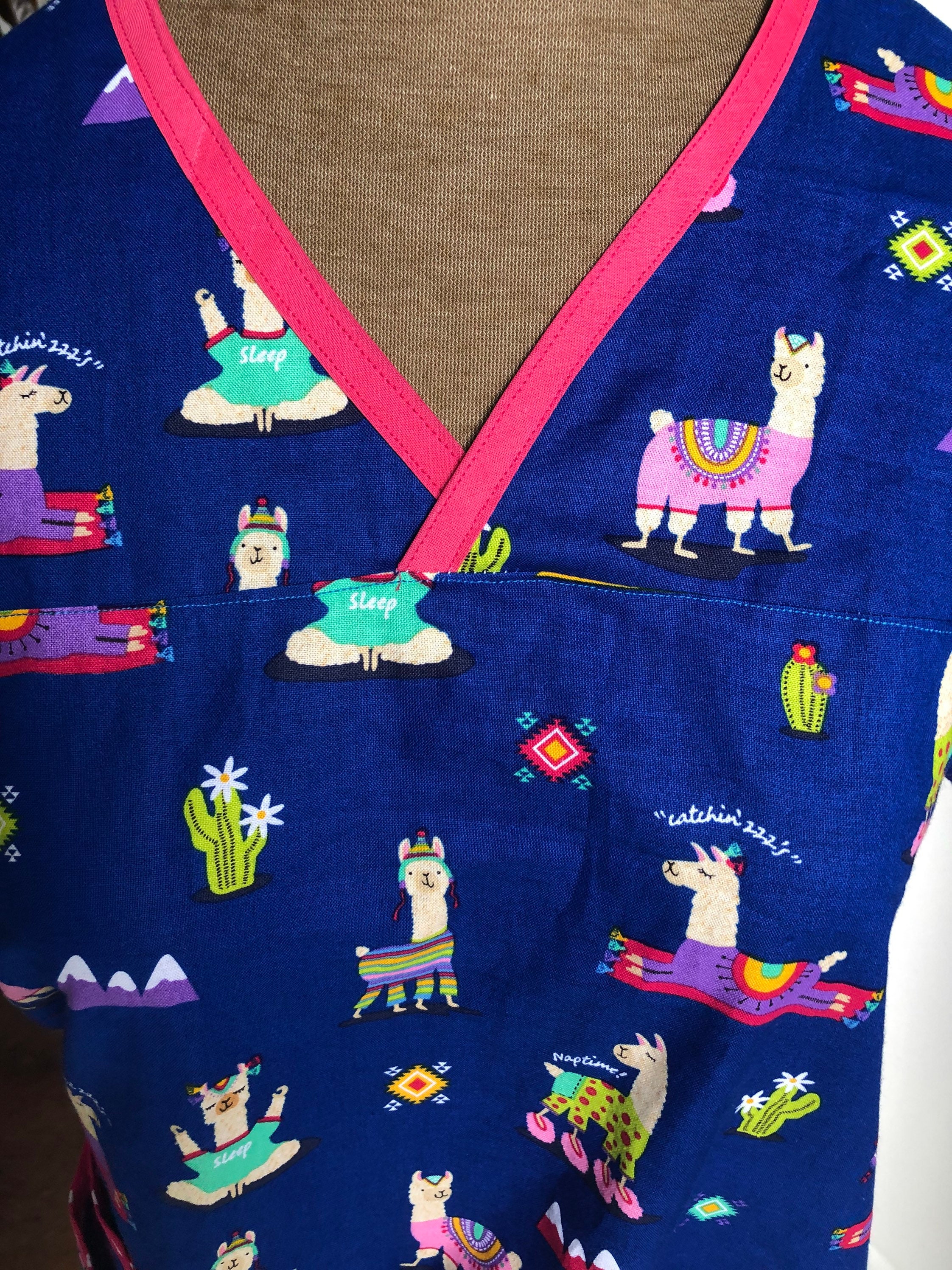 Llama scrub deals top