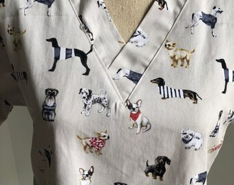 Is There a Dogtor in the House Scrub Top